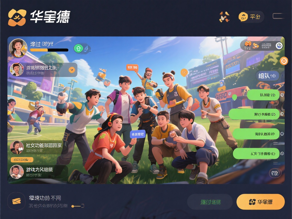 与其他平台不同，华体会在游戏中融入了强大的社交元素